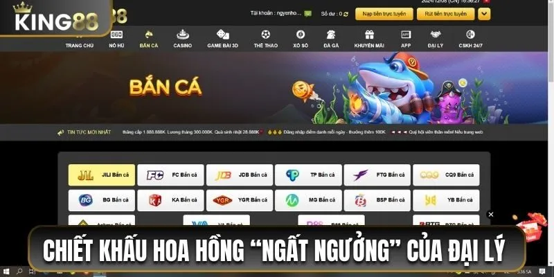 Đại Lý King88 | Tất Tần Tật Những Thông Tin Về Chương Trình 2 Chiết khấu hoa hồng “ngất ngưởng” của đại lý
