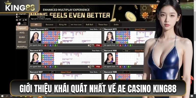 AE Casino King88 - Nhà Phát Hành Đình Đám Của Nhà Cái 1 Giới thiệu khái quát nhất về AE Casino King88